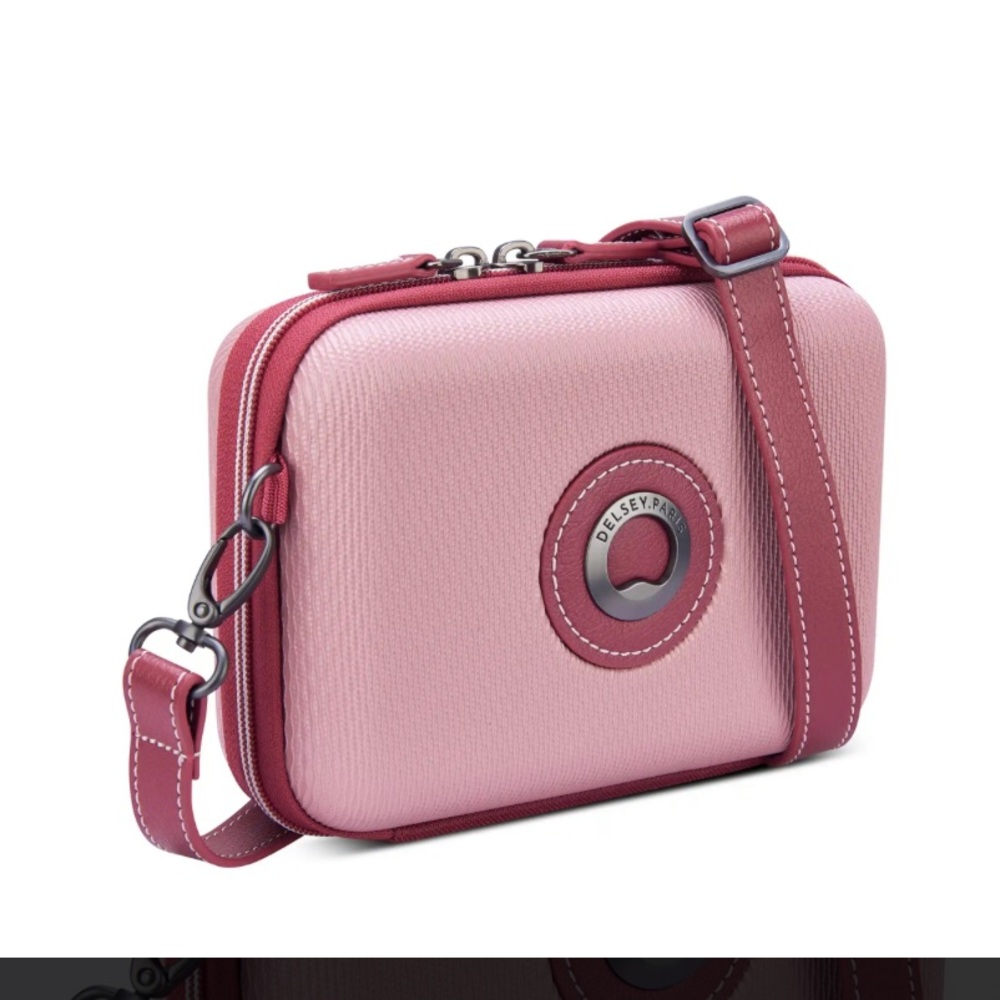 Pink DELSEY Air 2.0 travel Crossbody Bag - Picture 3 of 8